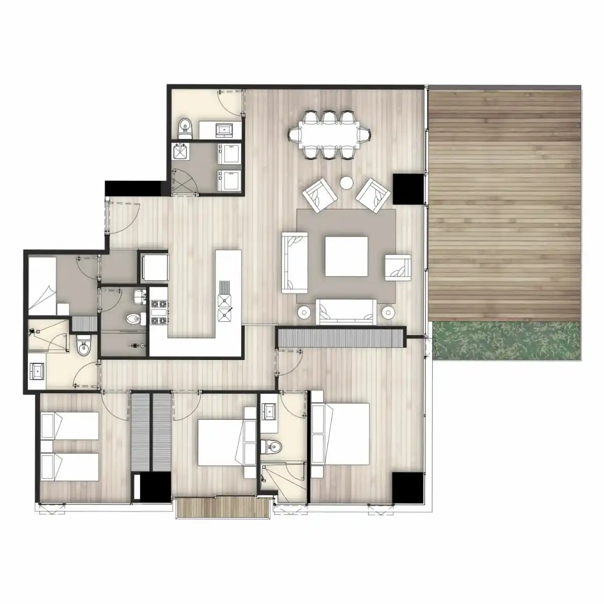 departamento 204 m